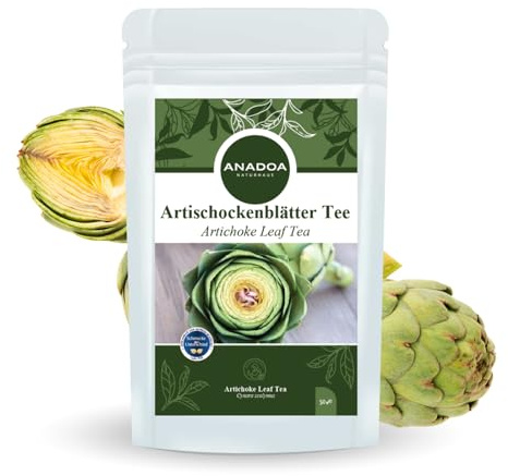 Anadoa Artischockenblätter 50g – Enginar Yaprağı – Artischocken Tee – Natürlicher Bitterkräutertee für das Wohlbefinden – Premium Qualität – Getrocknet & Naturrein