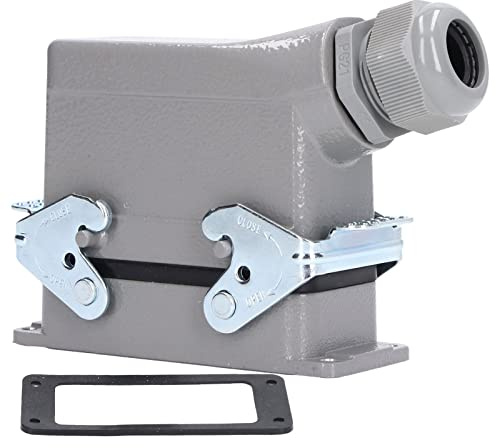 Connecteur robuste Connecteur Rectangulaire Mit de bougie de connecteur en alliage en aluminium RECTANGULAIRE 16A 500V