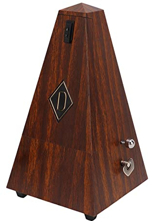 Luocute Mekanisk Metronom för Pianogitarr Trumma Violinsaxofonmusiker, Spårtakt, Stort Ljudtakt Rytmspårning Universalinstrument Metronom för Pianofiolgitarr