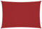 vidaXL Sonnensegel Wasserfest Sonnenschutz Windschutz Sonnendach UV Schutz Garten Terrasse Balkon Oxford-Gewebe Rechteckig 3x6m Rot