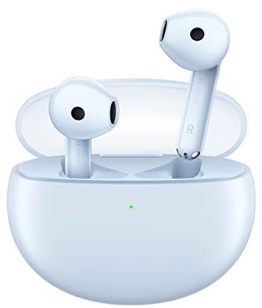 OPPO Enco Air 2 - Écouteurs Bluetooth sans Fil - Oreillette Semi Intra-Auriculaire – Réduction de Bruit – 24H d’Autonomie – Ultra Léger – Design Innovant – Résistant à l’Eau IPX4 - Bleu