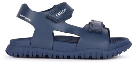 Geox Jungen J Fusbetto Bo Sandal, Navy, 34 EU