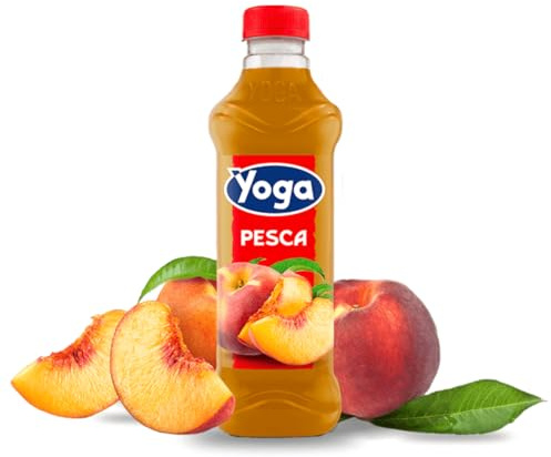 Yoga Pesca Succo di Frutta 1 Litro Confezione da 6 Bottiglie