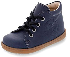 Däumling Unisex Baby Pauline Lauflernschuh, Blau Palace Jeans 36, 23 EU