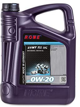 5L ROWE SYNTH RS LONGLIFE IV 0W-20 0W20 Motoröl Öl Porsche C20 VW 508.00/509.00