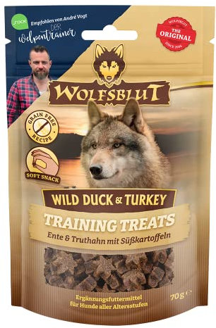 Wolfsblut Wild Duck & Turkey Training Treats - 1 x 70 g