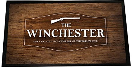 The Winchester Tapis de bar | Sous-verres Winchester Pub – Choix de tapis de bar – Accessoires de bar pour la maison