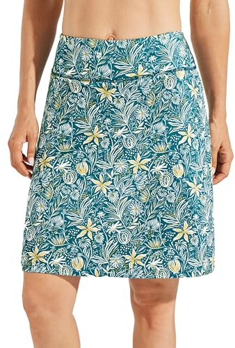 WILLIT Damer 50 cm kjolar golf knälång tenniskjolar sportig casual skorts väska UVA-skydd