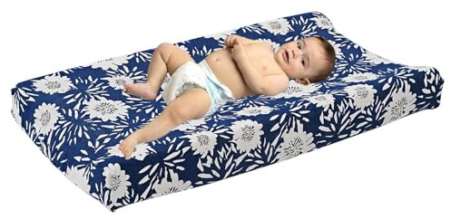 Sábanas cambiadoras - Sábanas de cambiador de pañales impermeables y transpirables de algodón - Funda para cambiador, fundas y almohadillas para cambiador de pañales para niños y niñas