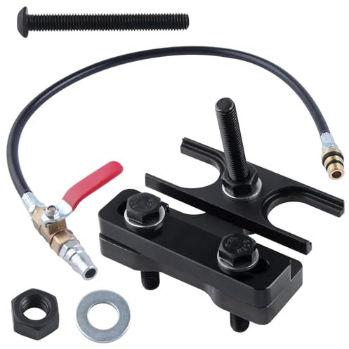 LEONTOOL LS Valve Spring Compressor Tool with Air Valve Holer Pressure Pipe Cylinder Leakage Testing Assistant Tool, Compatible with LS1 LS2 LS6 4.8 5.3 5.7 6.0 6.2L Engines