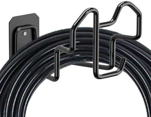 Montaggio A Parete Del Tubo Da Giardino - Porta Del Tubo Monte A Parete Con Costruzione In Acciaio Pesante | Gancio Di Conservazione Del Tubo Flessibile Arrugginito Per Giardino Da Giardino O Patio, R