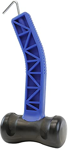 Leisurewize - Pro Tent Peg Mallet with Integrated Peg Puller – Ergonomic Camping Mallet for Tent & Awning Pegs, Durable Plastic & Rubber, Easy Grip, Lightweight for Caravans & Camping (LWACC522)