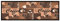 Tidyard Küchenteppich Waschbar rutschfest Küchenläufer Teppichläufer Läufer Cafe Coffee Flurteppich Küche Bodenmatte Fußmatte Kaffee Braun 60x180cm
