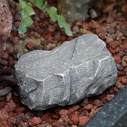 Spare Key Hider Fake Rock Log Turtle Statue Key Hider Decorative Garden Stones With Key Hiding Devices, Resin Weather Resistant Garden Secret Key Safe Holder For Outdoor Use