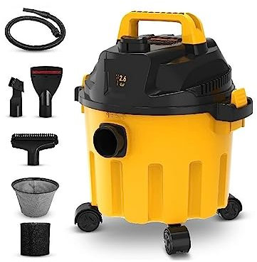 Soplador inflable Aspirador portátil en seco y húmedo for automóviles y electrodomésticos, aspirador de succión fuerte de potencia de 800 W/1200 W y soplador de aire Potencia potente(1200W 15L)