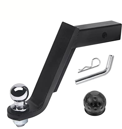 Släpvagnsfästen, 2 tums dragkål tunga bollfäste med dragkula och hitchmottagare Rv Truck Trailer Parts Car Camper Tillbehör Husvagnar(Set With 50mm Ball)