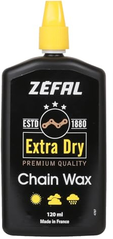 ZEFAL Extra Dry Chain Wax, 120ml,Black