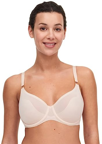 Chantelle Women's Pure Light Underwire Bra, Nude Blush, 34B
