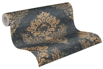 A.S. Création Livingwalls Baroque Metropolitan Stories 2 Alena-St. Petersburg Papier Peint intissé 10.05 m x 0.53 m Beige Bleu Brun Fabriqué en Allemagne 379012