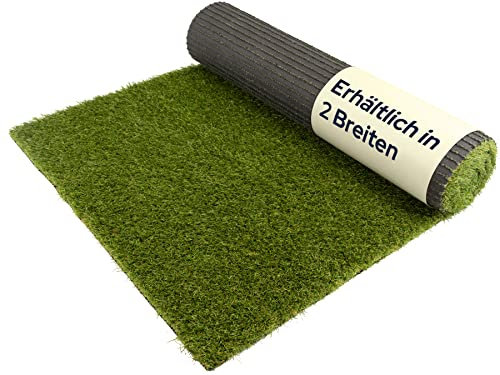 Primaflor Kunstrasen - ZENIT, 2,00m x 3,00m, Verschiedene Größen, 47 mm Hoch, UV-Beständiger, Wasserdurchlässiger, Rasenteppich, Outdoor Bodenbelag, Kunstgras für Garten, Terrasse und Balkon