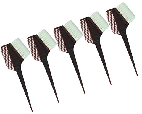 LALAFINA Kit Per Tintura Chioma 5 Pezzi, Ciotola e Pettine Per Colorazione Chioma, Spazzola Professionale Per Salone Parrucchiere, Strumenti Per Tintura Fai Da Te, Facile Da Trasportare e Utilizzare
