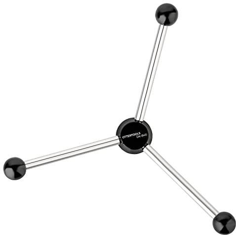 Ottertools - Drehkreuz kompatibel mit Bosch PBD-40 Tischbohrmaschine (runde Griffform)