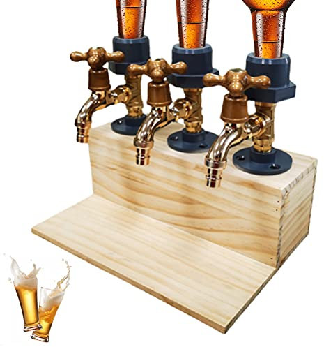 Distributore di bevande Dispenser di whisky Distributore di birra per bar domestico (tre uscite)