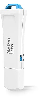 Netac 128GB USB 3.0 Flash drive Up to 90MB/s Thumb drive with Push-Pull Design Memory Stick for External Storage Data/Computer/PC/Laptop/Sound-U335S