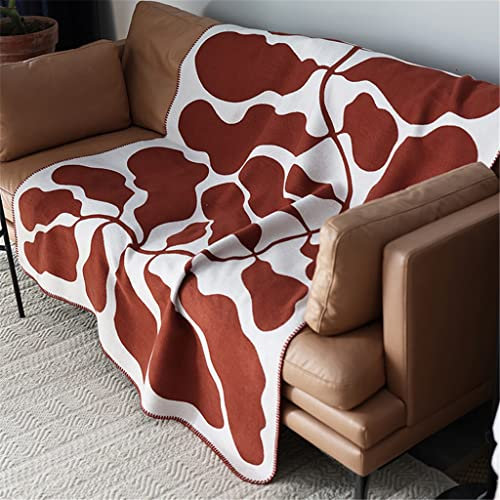 MaGiLL Jacquard-Faux-Kaschmir-Decke, lässige Sofadecke, Decke im mittelalterlichen Stil, Nickerchendecke