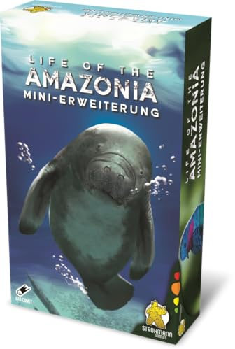 Strohmann Games, Life of The Amazonia – Mini-förlängning, förlängning, finsmakarspel, brädspel, 1–4 spelare, från 12+ år, 60–150 minuter, tyska