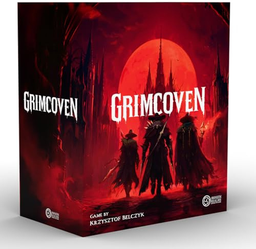 Awaken Realms | Grimcoven Standard Edition (scatola base + obiettivo estensibile) | Gioco cooperativo | Età 14+ anni | 1-4 giocatori | Tempo di gioco: 180 minuti