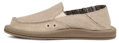 Sanuk Damen Donna Hemp 2 Tone Flacher Slipper, Natürlich, 39 EU