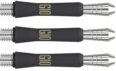 Target Darts Phil Taylor G10 Short (34mm) Titanium Shafts - 3 Stem Pack