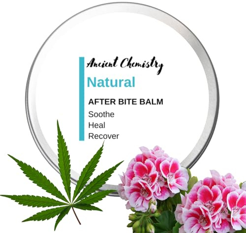 100 % naturlig myggbettslindring lugnande efter bett anti-klåda balsam lämplig för barn snabb lindring från insektsbett naturlig salva med E-vitamin och eterisk olja tillverkad i Storbritannien (30