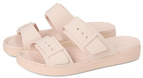 Crocs Brooklyn Buckle Low, Sandali Donna, Quar, 39/40 EU