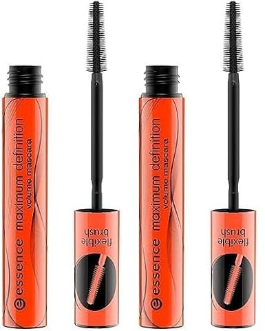 Essence - Mascara Volumateur Maximum Definition - 01 Black (Lot de 2)