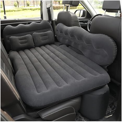 YNEION Matelas Gonflable Coffre pour Ford Transit Custom 2012-2022 2023 2024 2025 Lit Pneumatique Voiture Air Mattress,A