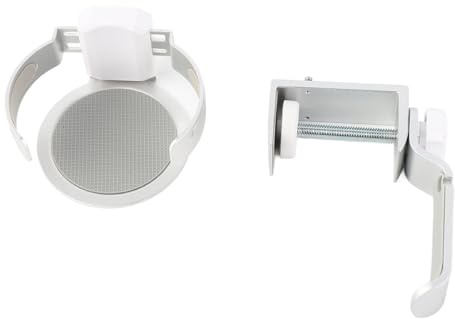 Porte-gobelet 2 en 1 avec Support de Casque Rotatif, Support de Casque de Jeu Anti-déversement en Alliage d'aluminium Durable pour Bureau