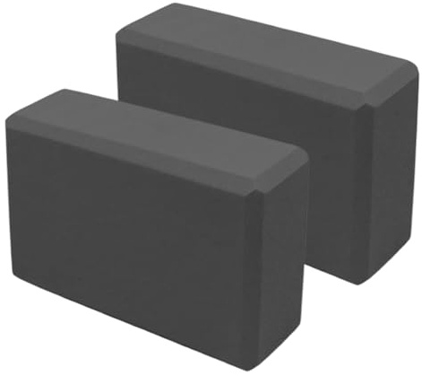 Bloque De Pilates 2 Piezas De Espuma EVA - Bloque Divisorio Para Estiramiento Y Equilibrio. Ideal Para Yoga Caliente, Meditación Y Gimnasia En Casa. Soporte Fitness Para Posturas Invertidas