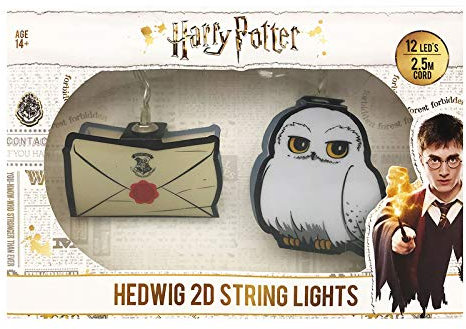 Groovy Uk Groovy Harry Potter Christmas Lights, One Size, Multicolour