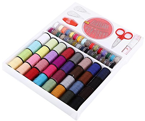 Kit de couture, kit de réparation Fil à coudre avec outils miniatures pour voyageurs adultes débutants