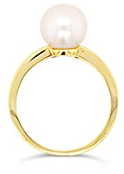 Power Pearl Ring - Yellow Gold - Small (J-L)