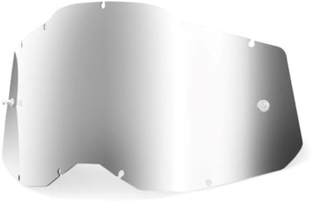 100% RC2/AC2/ST2 Replacement-Sheet Mirror Silver Lens Glasses, Adults, Unisex, Multicoloured (Multicoloured), One Size