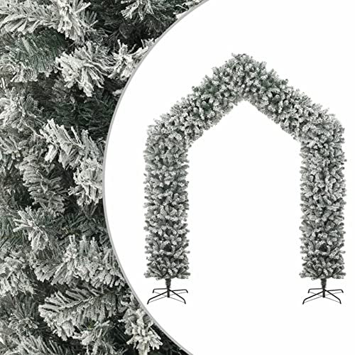 Chusui Albero di Natale ad Arco Innevato 270 cm