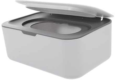ABOOFAN Storage Box for Wet Tissue Organizer for Masks Wipes Capacity Pull-Out Dispenser for Easy Use Tissue Holder