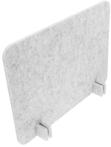 Artibetter Deflector De Escritorio Separador De Escritorio De Fieltro Panel De Privacidad Acústico Divisores para Oficina Separador para Estudiantes Aulas