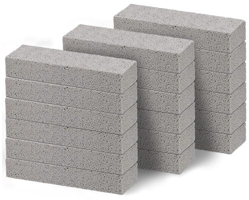 18 Stück Bimsstein für Reinigungsstein Toilette Cleaning Block WC Von Toilettenschüsseln Blöcke Bürsten Bimsstein Toilettenreiniger, Mit Urinsteinentferner Für Bad Dusche Pool Grill Küche