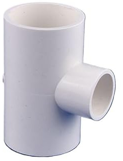 Valvola di ritegno a battente in PVC, tubo saldato a solvente, raccordo a T riduzione a 3 vie in for irrigazione e acquario, diametro interno multicolore 20-50 mm (blu, 32x25 mm)(White,40x20mm)