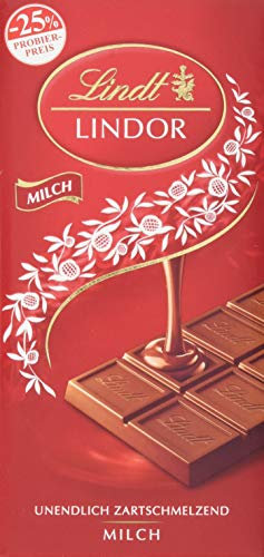 Lindor Tafel, Milch, Promotion, 6er Pack (6 x 100 g)