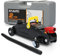 M-AUTO Cric hydraulique pour Voiture avec étui de Transport, Levage Rapide, capacité de 2 tonnes, Rangement Pratique et Facile, Rouge